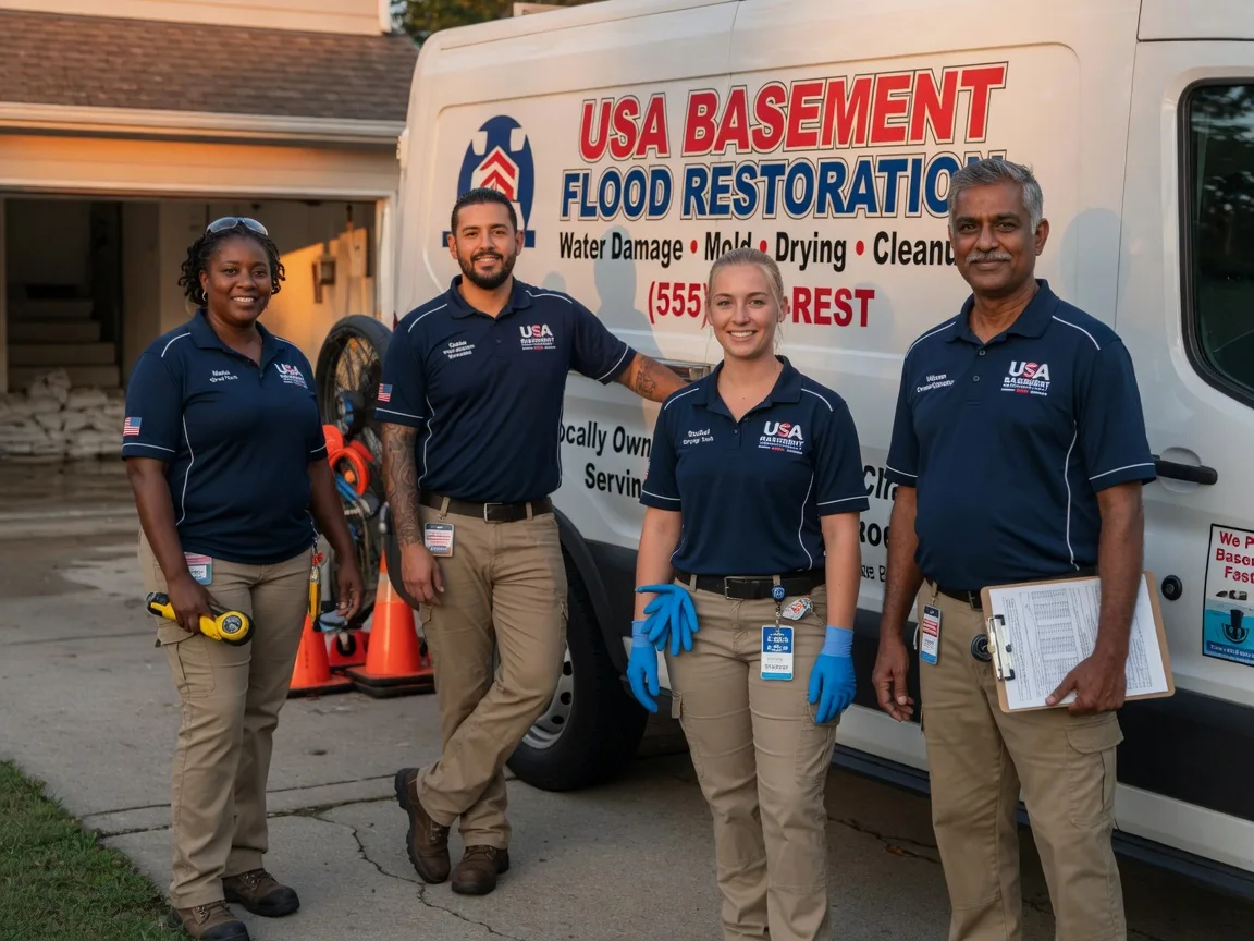 Basement Flood Cleanup company in Pioneer, LA